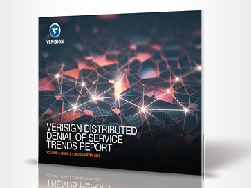 Cover of the Q2 2017 DDoS Trends Report