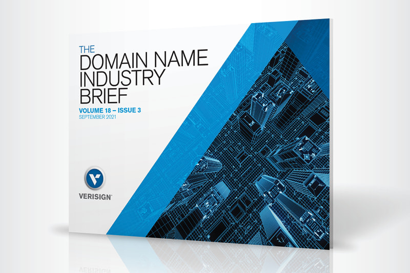 Q2 2021 Domain Name Industry Brief Report Cover