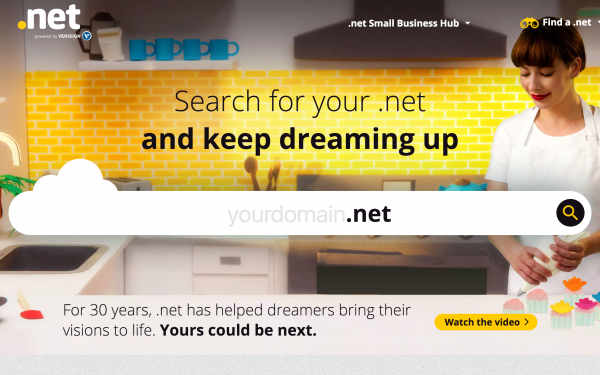 Homepage of Keep Dreaming Up Website