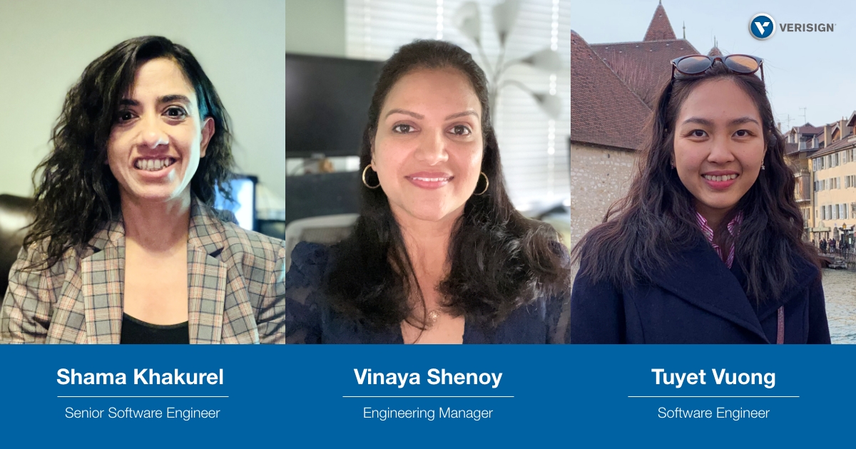 Celebrating Verisign's women engineers for INWED 2022